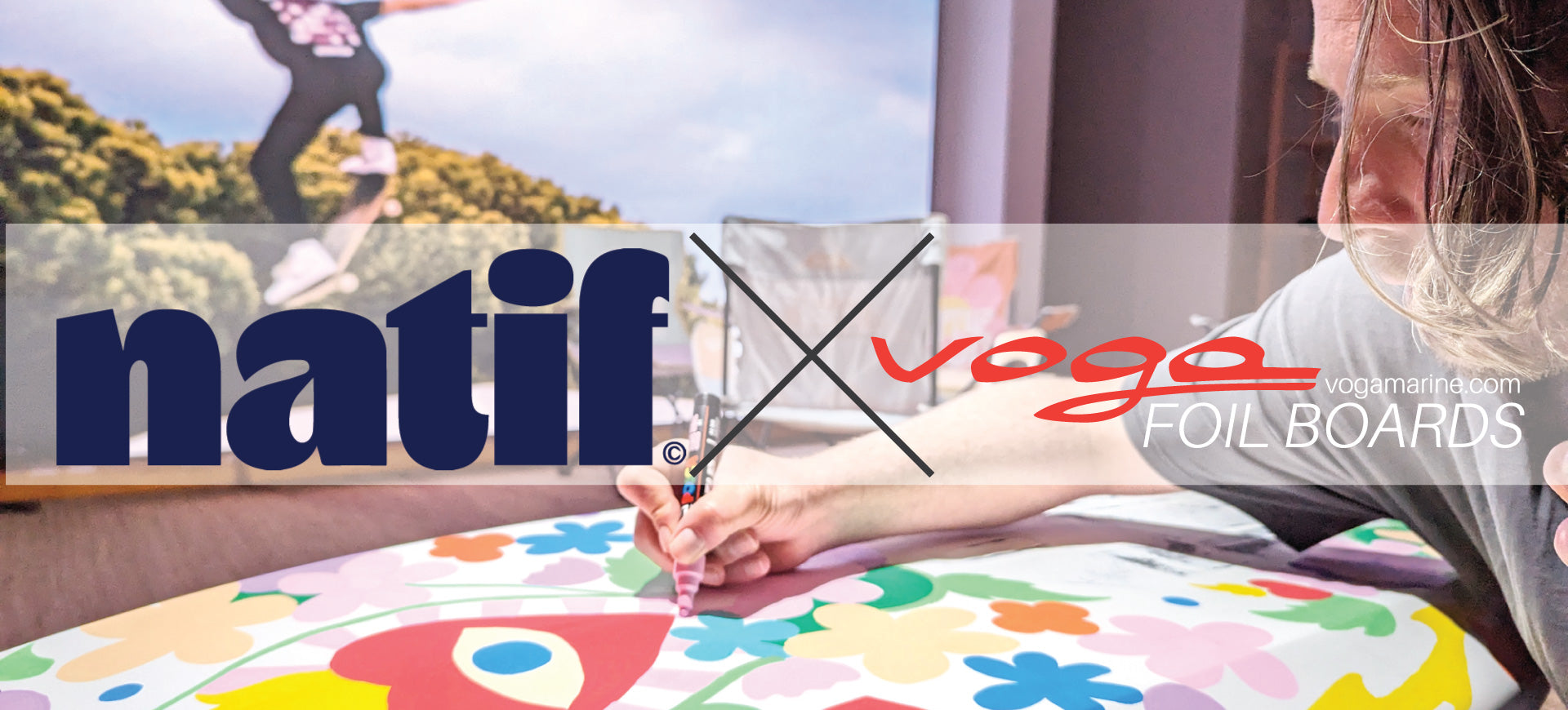 NATIF Porquerolles X Voga Foil Boards